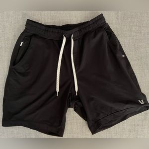 Mens Vuori Ponto shorts. Black, size small